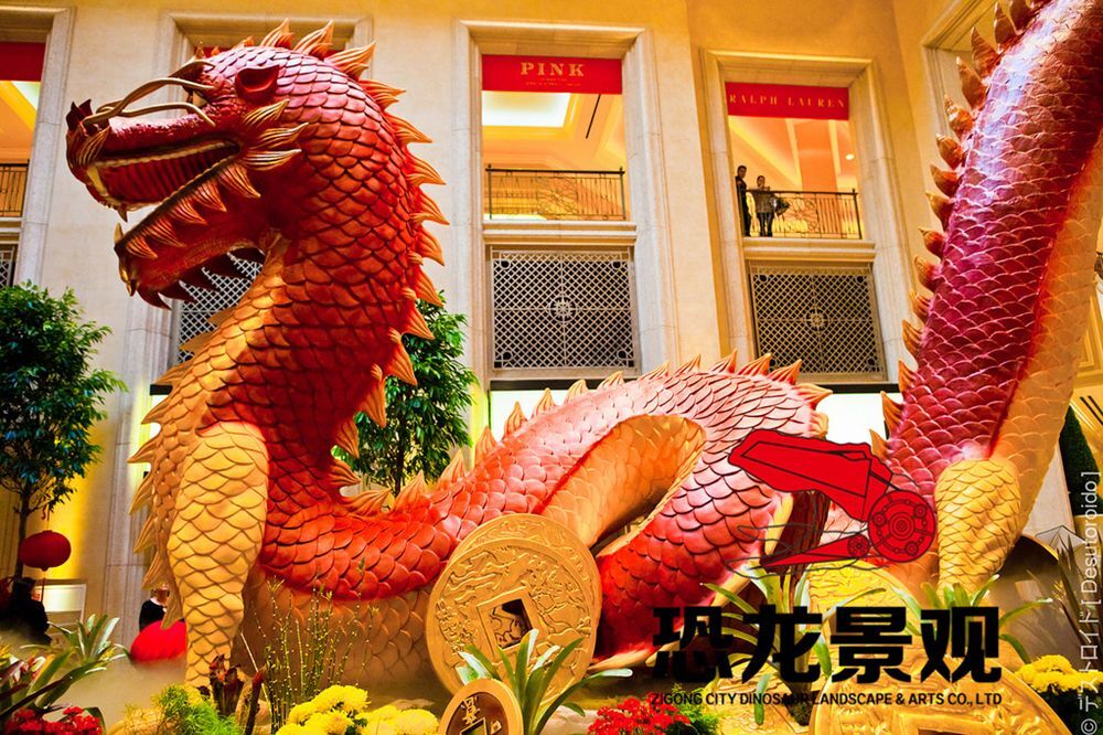 2011年美國唐人街金龍噴火
