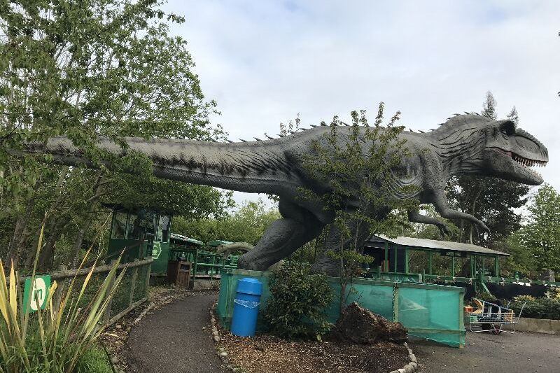 2018年英國英格蘭恐龍公園恐龍展